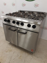 Falcon Six Burner Stove And Oven, Natural Gas, Model- G2102 (NCE6018)