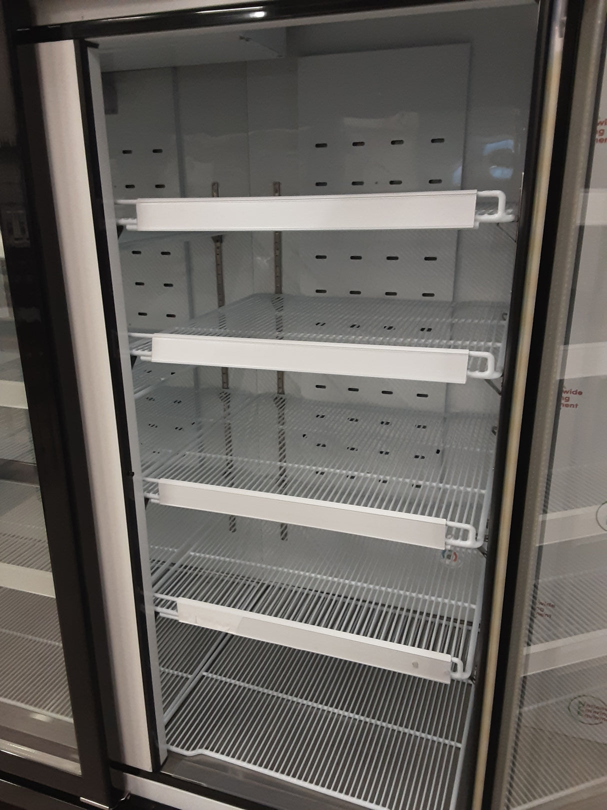 Interlevin Low Energy Three Door Upright Display Fridge, Model- LGC7500 (NCE6049)