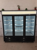 Interlevin Low Energy Three Door Upright Display Fridge, Model- LGC7500 (NCE6049)