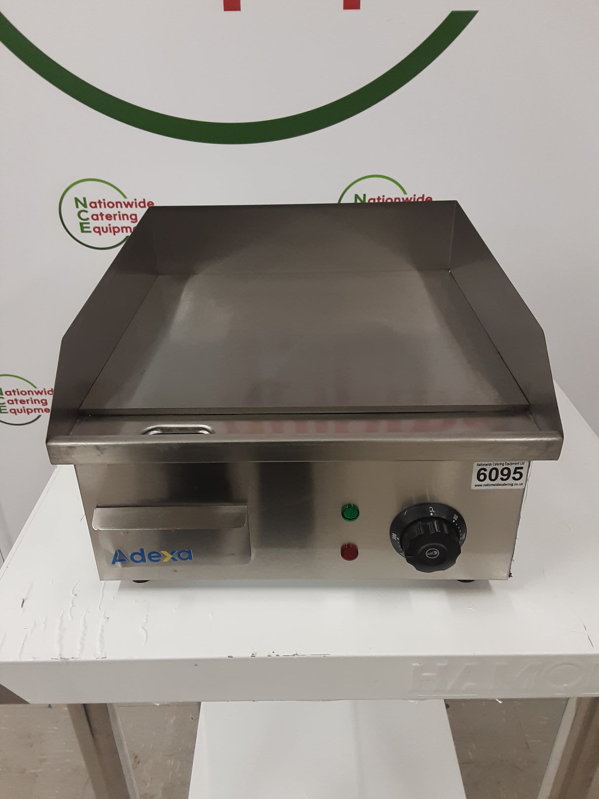 Adexa New/Un-Used Tabletop Electric Griddle, 13amp (NCE6095)