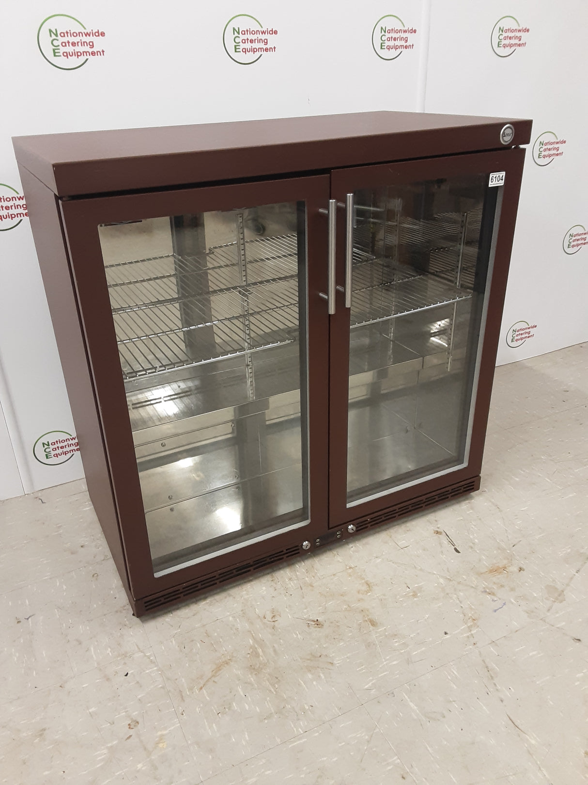Two Door IMC Bottle Cooler - Hinged CLEARANCE (NCE6104)