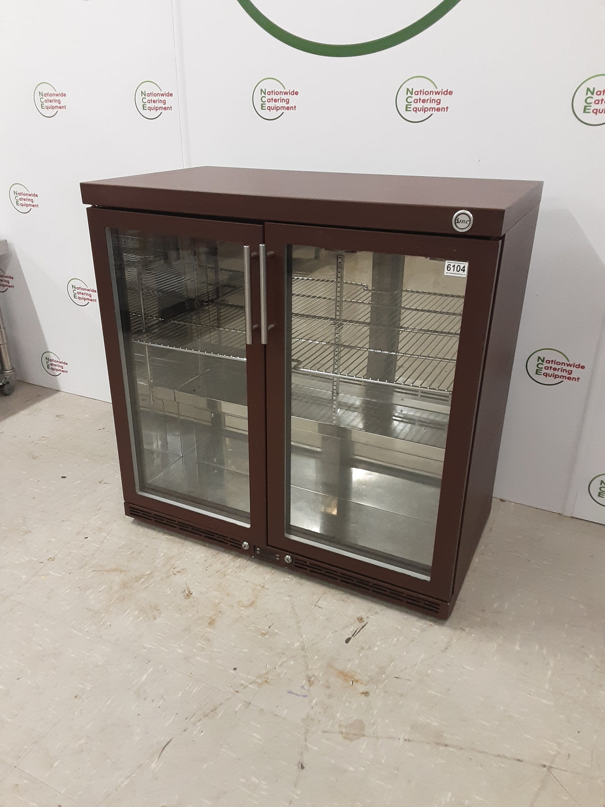 Two Door IMC Bottle Cooler - Hinged CLEARANCE (NCE6104)
