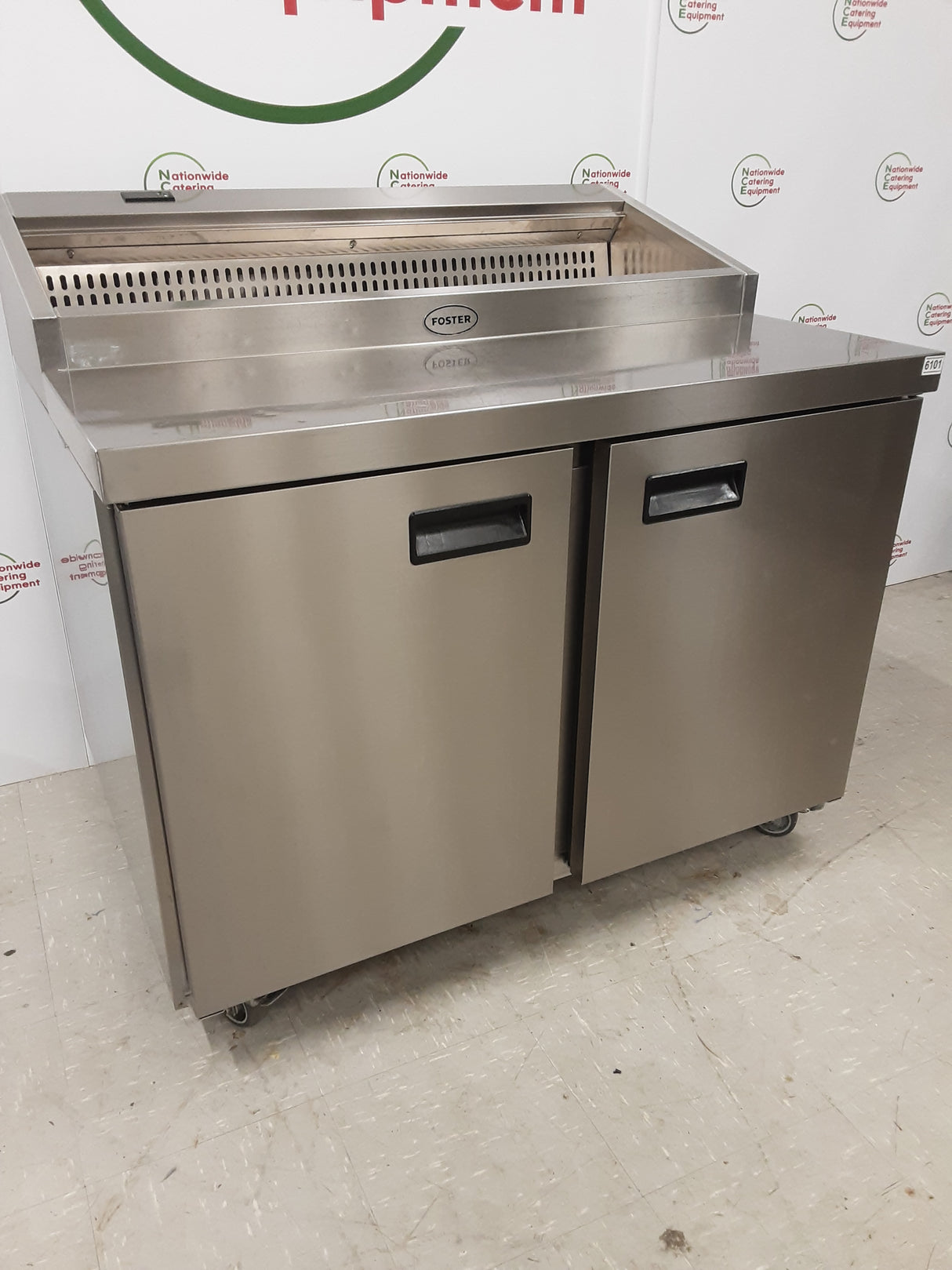 Foster Two Door Pizza/Saladette Prep Counter Fridge, Model- FPS2/HR (NCE6101)
