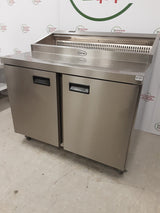 Foster Two Door Pizza/Saladette Prep Counter Fridge, Model- FPS2/HR (NCE6101)