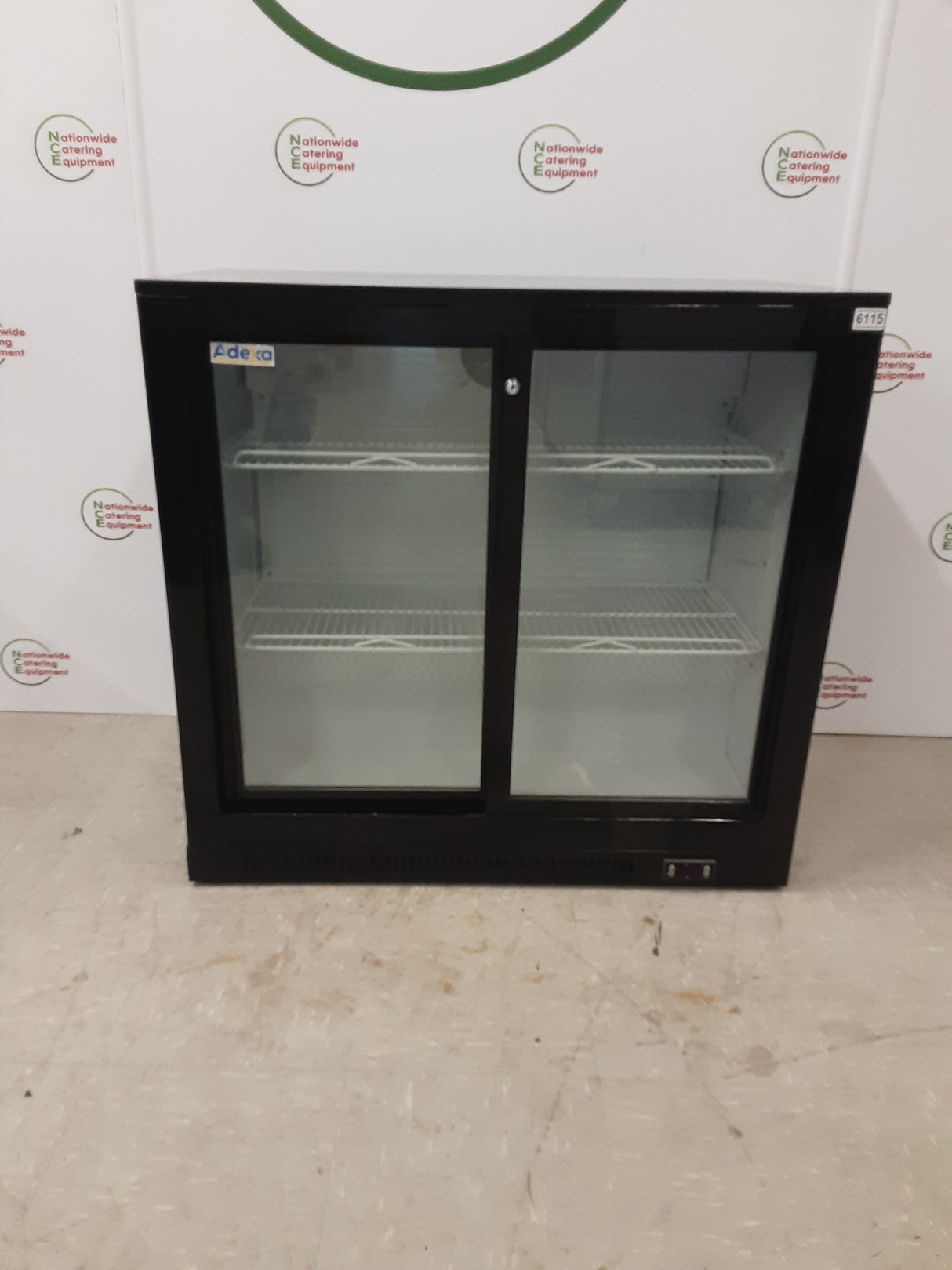 Adexa Two Sliding Door Bottle Cooler, Model- BC02PS (NCE6115)