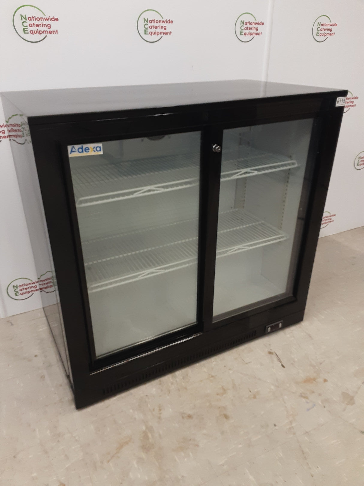Adexa Two Sliding Door Bottle Cooler, Model- BC02PS (NCE6115)