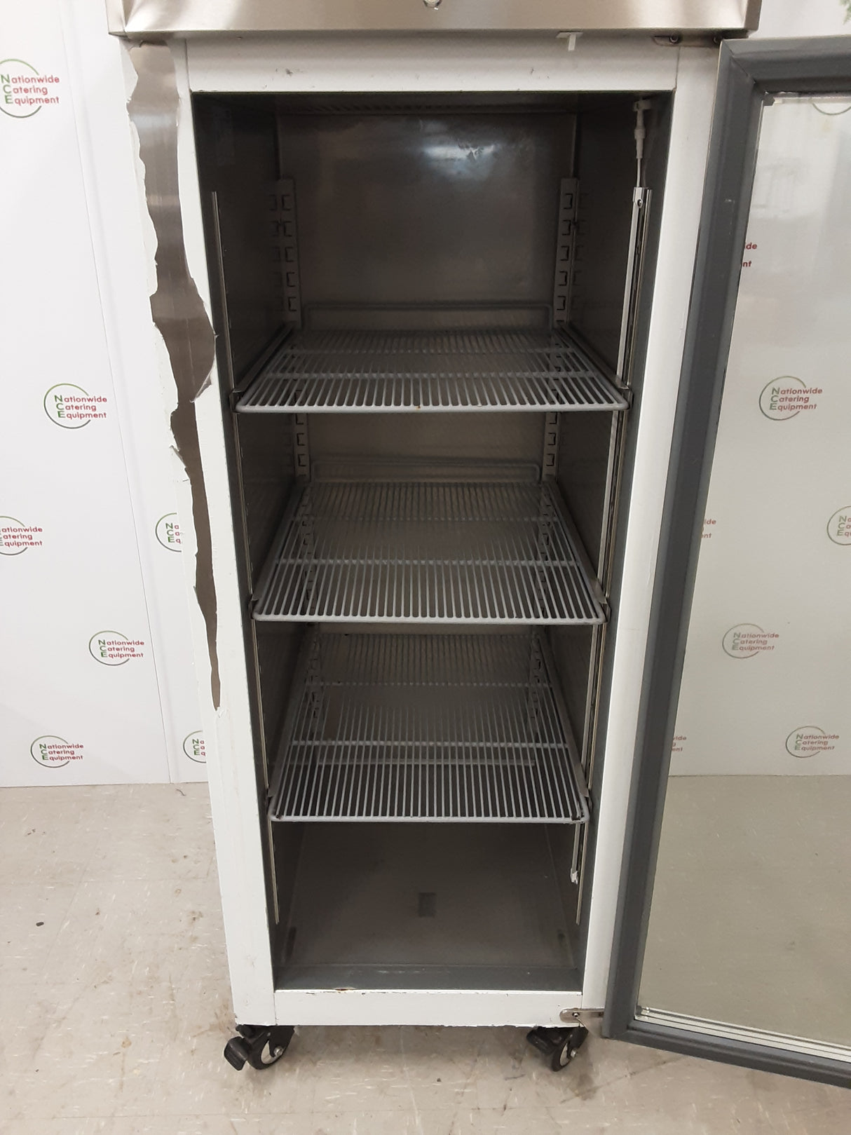 Blizzard Single Upright Display Freezer, Model- BF1SSCR (NCE6119)