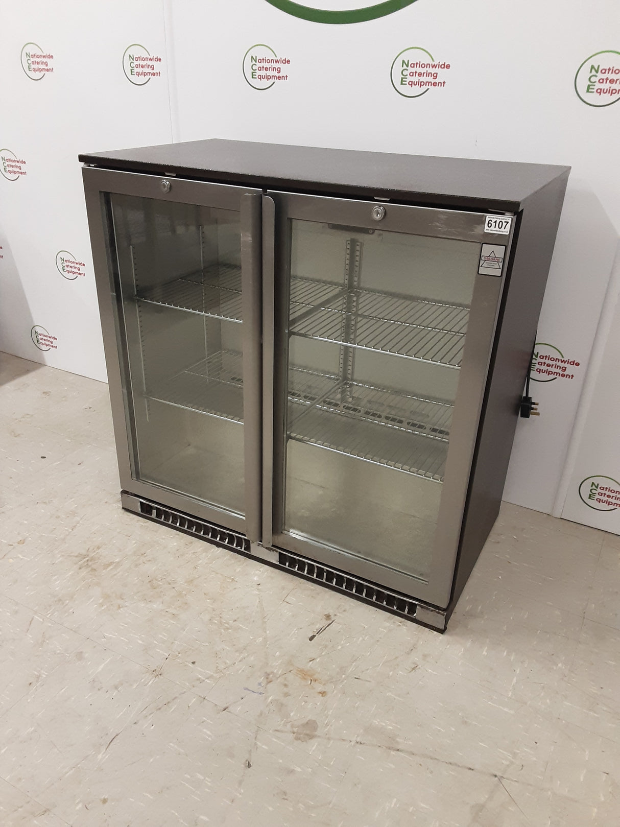Osborne Two Door Bottle Cooler - Hinged CLEARANCE (NCE6107)