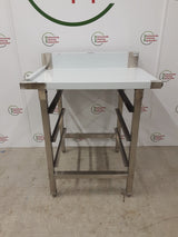 Stainless Steel Dishwasher Exit Table (Machine to Right), With Racking Beneath(NCE6125)