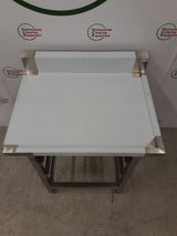 Stainless Steel Diswasher Exit Table (Machine to Left), With Racking Beneath (NCE6126)