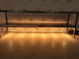 Stainless Steel Tabletop Two Tier (Bottom Tier Heated) Gantry, 199cm (NCE6167)