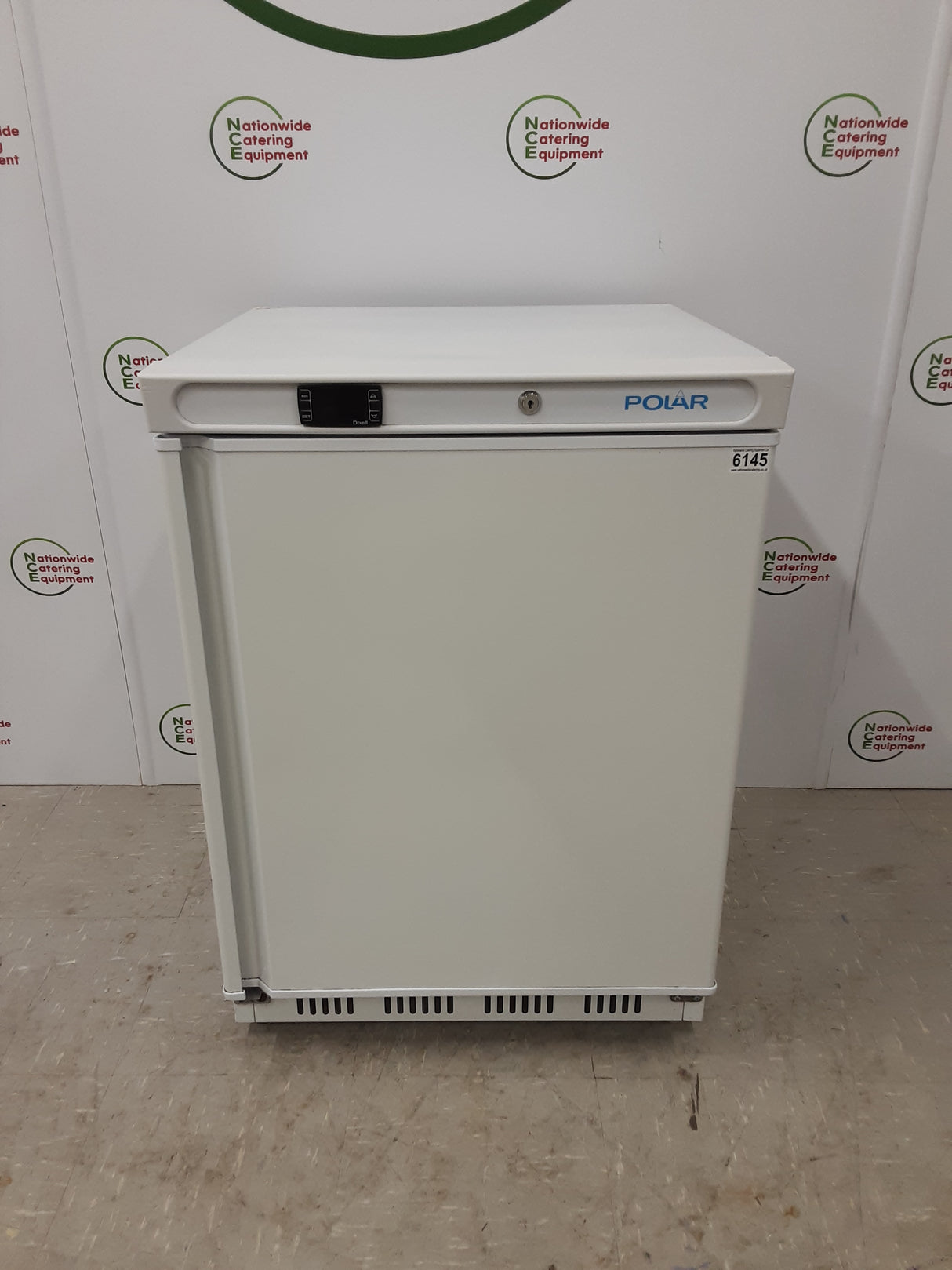 Polar White Undercounter Fridge, 150L Capacity, Model- PC001 (NCE6145)
