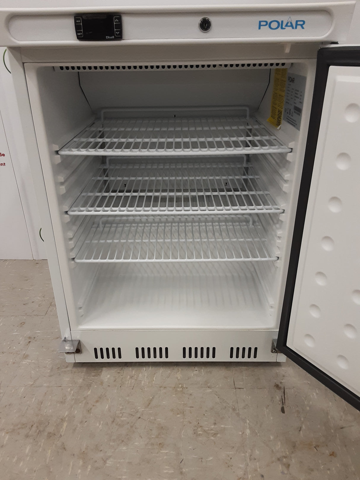Polar White Undercounter Fridge, 150L Capacity, Model- PC001 (NCE6145)