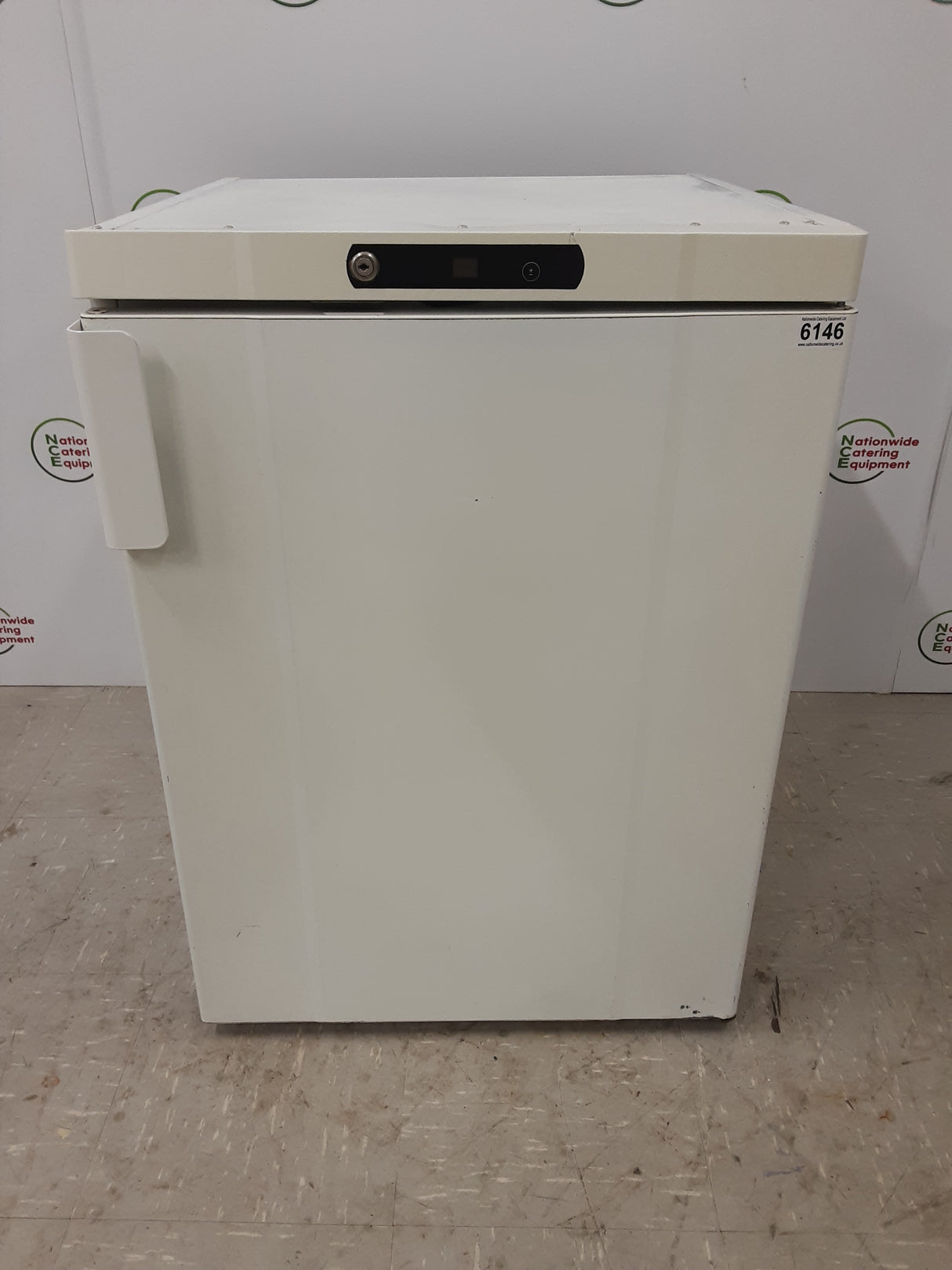 Clearance Gram White Undercounter Fridge, Model- K210 (NCE6146)