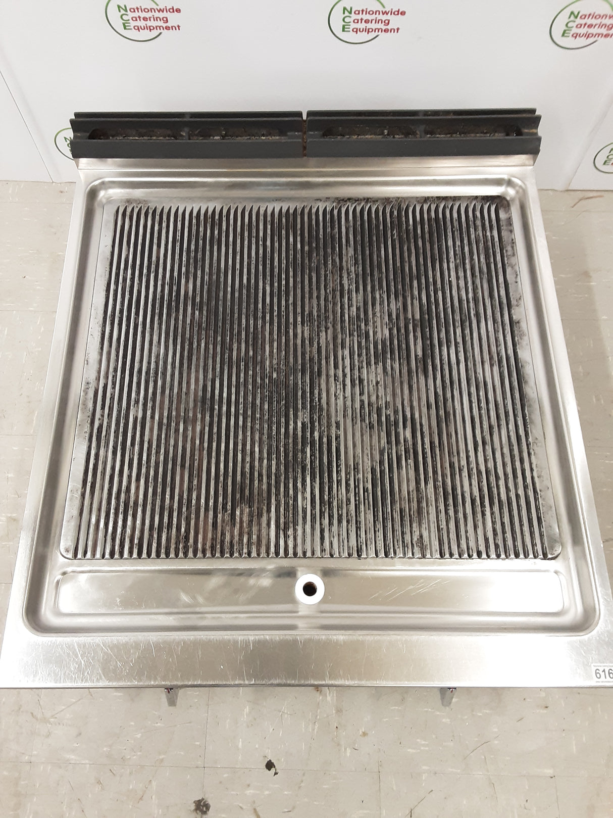 Angelo Po Electric (3ph) Tabletop 80cm Ribbed Griddle, Model-1NOFT2E-ZMMO (NCE6169)