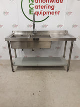 Stainless Steel Double Sink, 150cm (NCE6181)