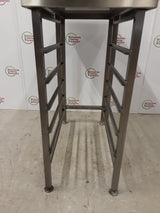 Stainless Steel Filler Table With GN Racking Beneath 45x95cm (NCE6179)