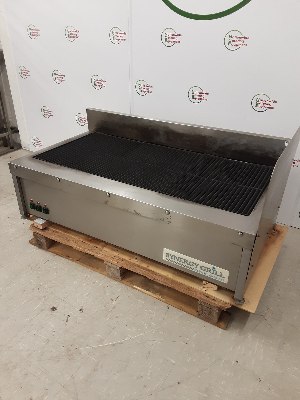 Synergy 130cm/Three Burner Tabletop Chargrill, Natural Gas (NCE6166)