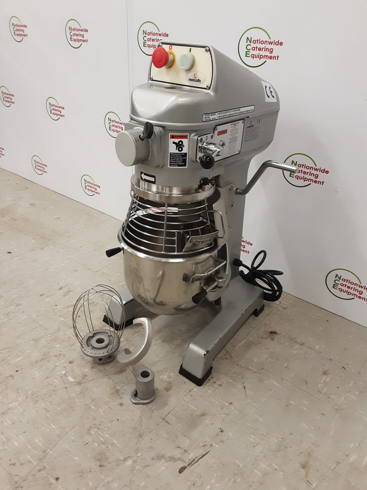 Crypto Peerless 10L Planetary Mixer, With Hook Only (NCE6144)