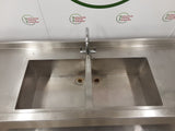 Stainless Steel Double Sink With Twin Drainers, 240cm (NCE6199)