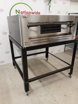 Prismafood Single Deck LPG Gas Pizza Oven On Stand, Model- G9PF (NCE3897)