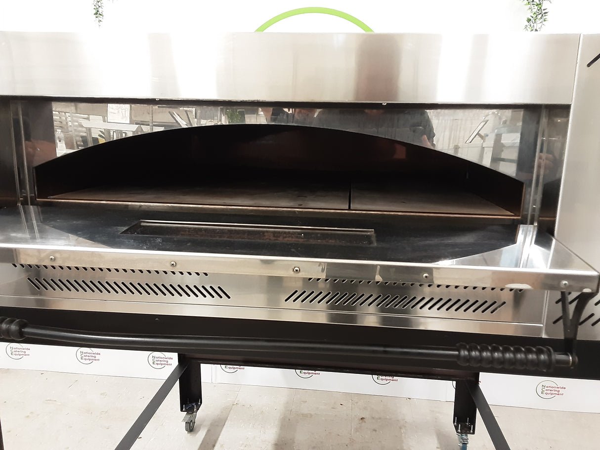 Prismafood Single Deck LPG Gas Pizza Oven On Stand, Model- G9PF (NCE3897)