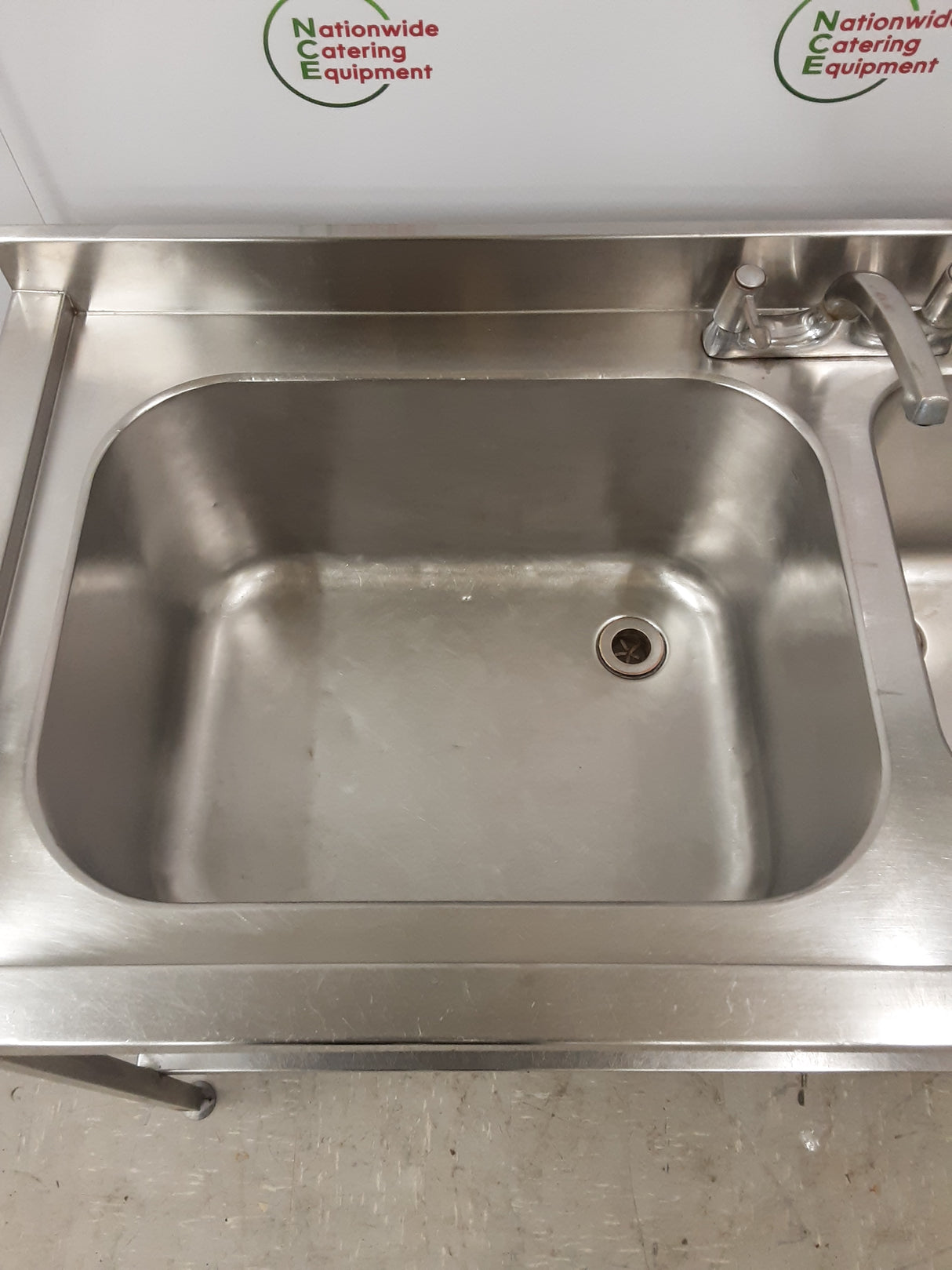 Stainless Steel Double Sink, No Drainer, 125cm (NCE6211)