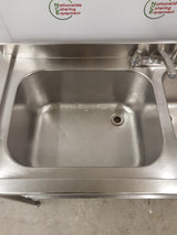 Stainless Steel Double Sink, No Drainer, 125cm (NCE6211)