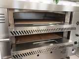 Kebab-King, By Caterbake Un-Used/New Twin Deck Pizza Oven On Stand - LPG  (NCE5598)