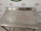 Stainless Steel Table On Wheels With Appliance Space 100x65 (NCE6225)