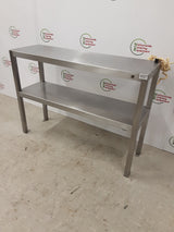 Stainless Steel Two Tier Tabletop (One Heated) Gantry 97x30cm (NCE6227)