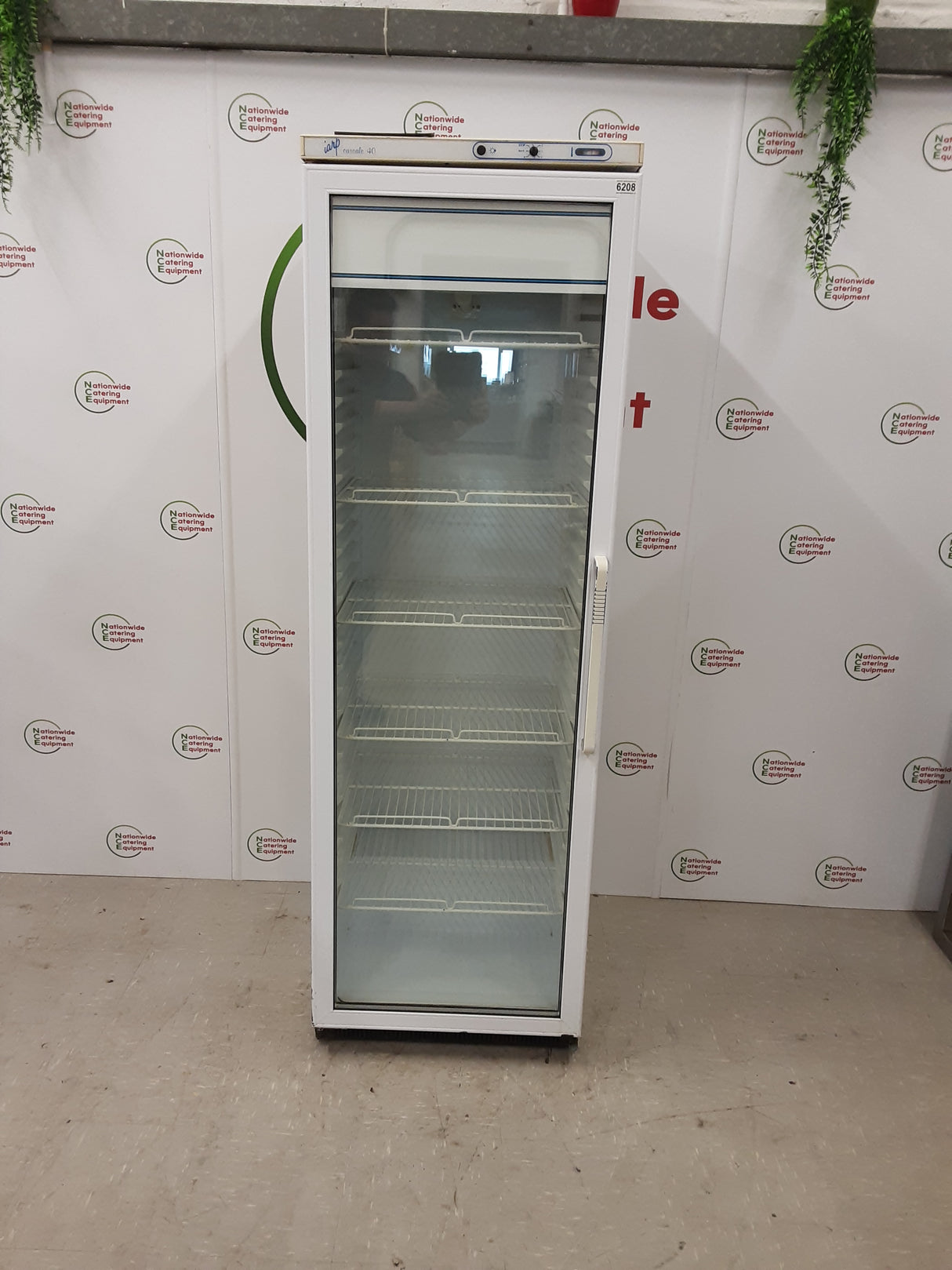 IARP Single Upright Display Fridge - Clearance (NCE6208)