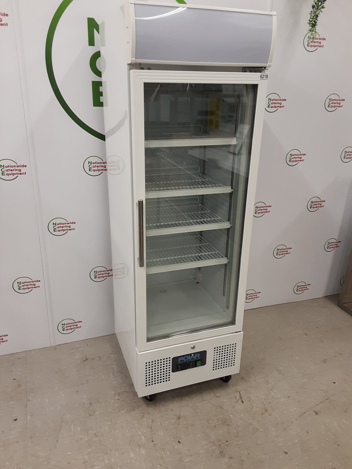 Polar G-Series Single Upright Display Fridge, Model- DM075 (NCE6218)