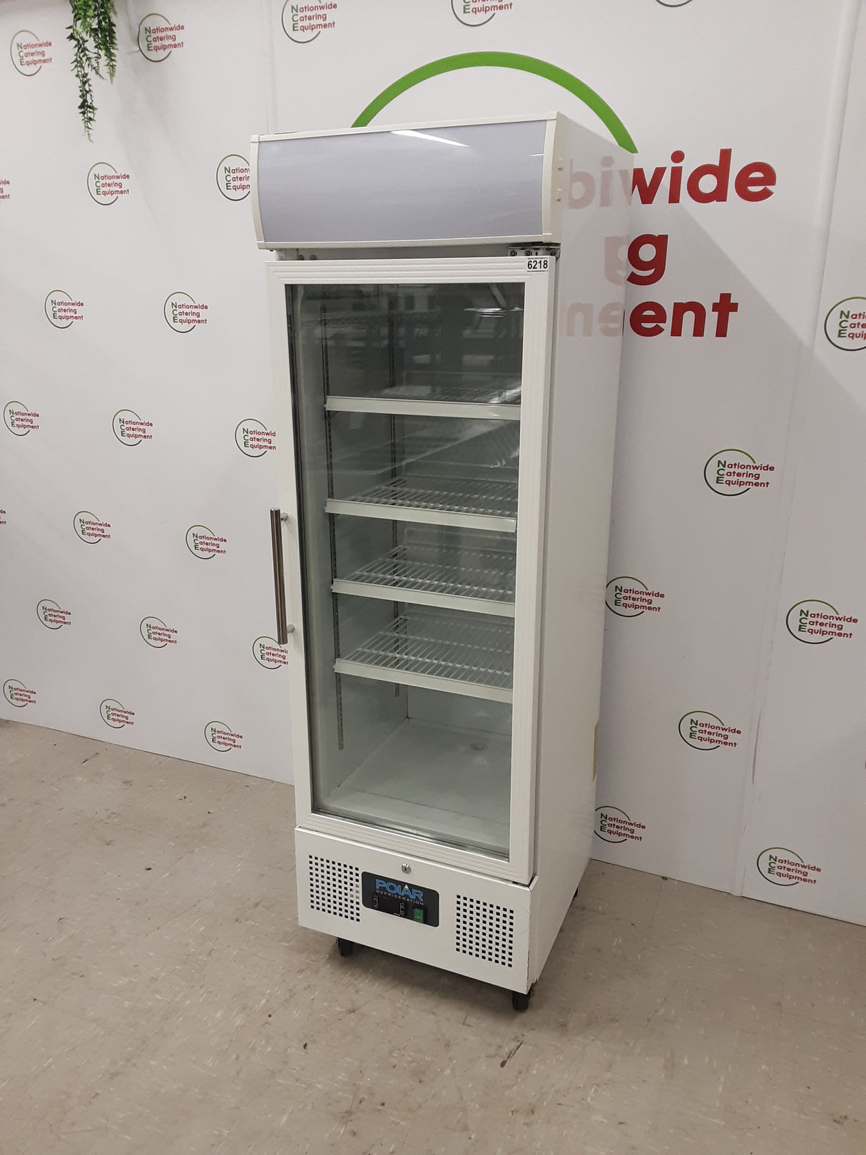 Polar G-Series Single Upright Display Fridge, Model- DM075 (NCE6218)