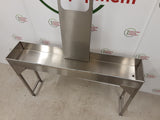 Stainless Steel Free-Standing Ice/Warm Water Gastronorm Well 140x30cm (NCE6215)