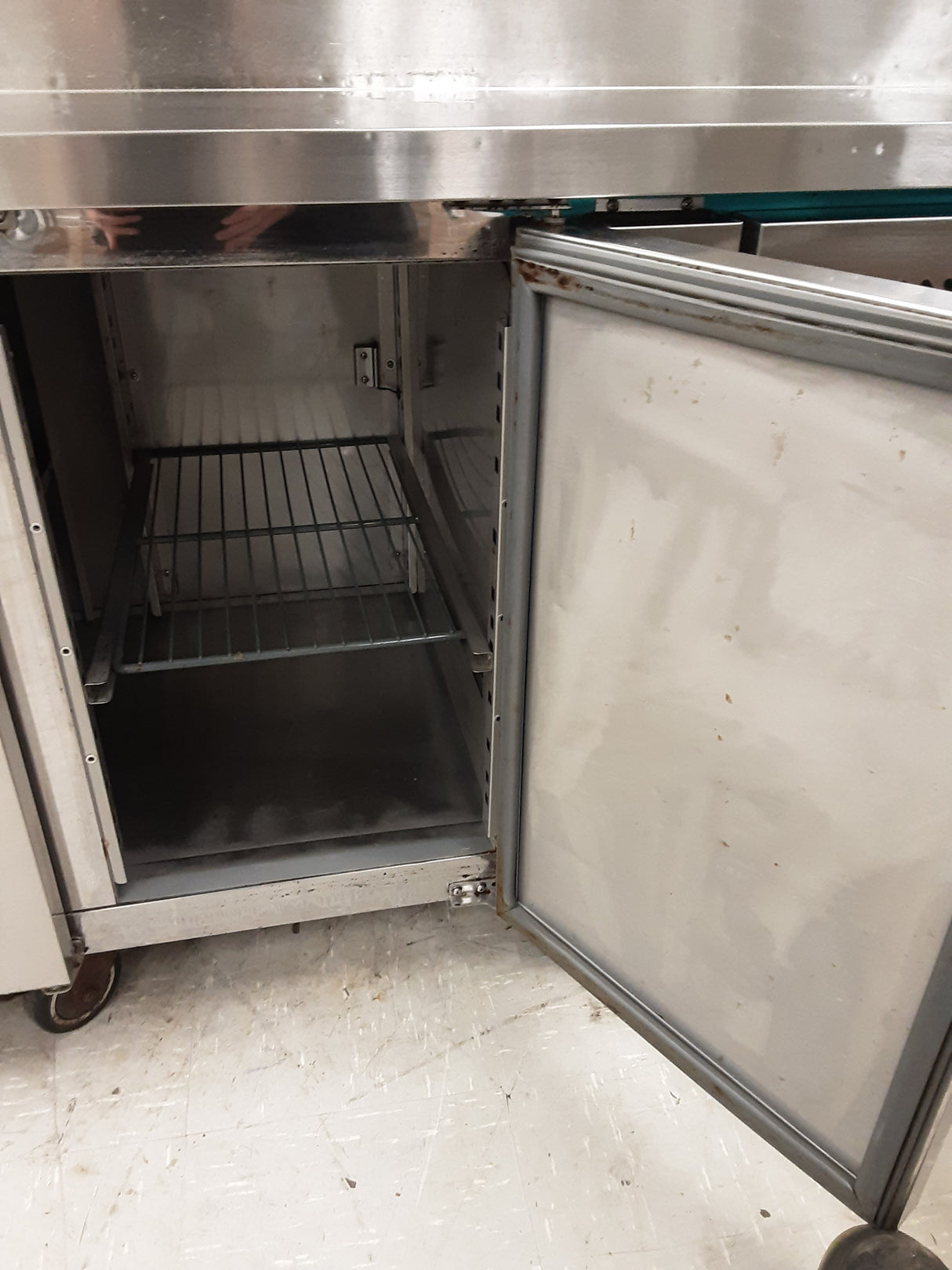 Blizzard Three Door Counter Fridge With Toppings Opening, 180cm, Model-HBC3EN (NCE6202)