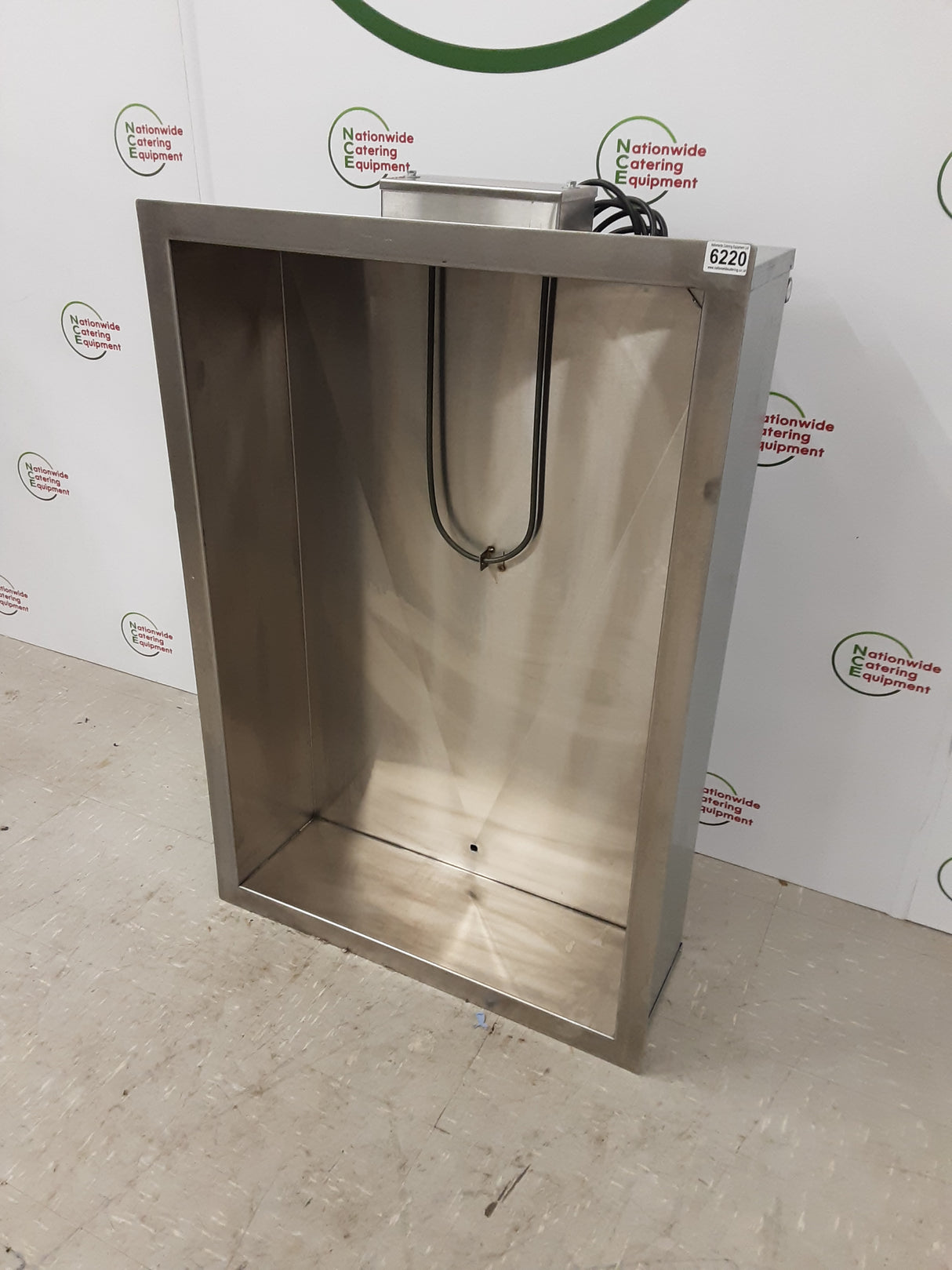 Stainless Steel 'Drop-In' Wet Bain Marie, 13amp, 104x71cm (NCE6220)