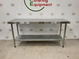 Stainless Steel Vogue Table 180x60cm(NCE6274)