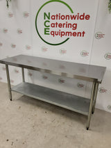 Stainless Steel Vogue Table 180x60cm(NCE6274)
