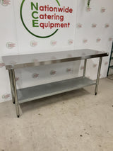 Stainless Steel Vogue Table 180x60cm(NCE6274)
