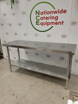 Stainless Steel Vogue Table 180x60cm (NCE6275)