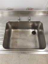 Stainless Steel Single Sink, 120x70cm, With New Lever Taps (NCE6278)