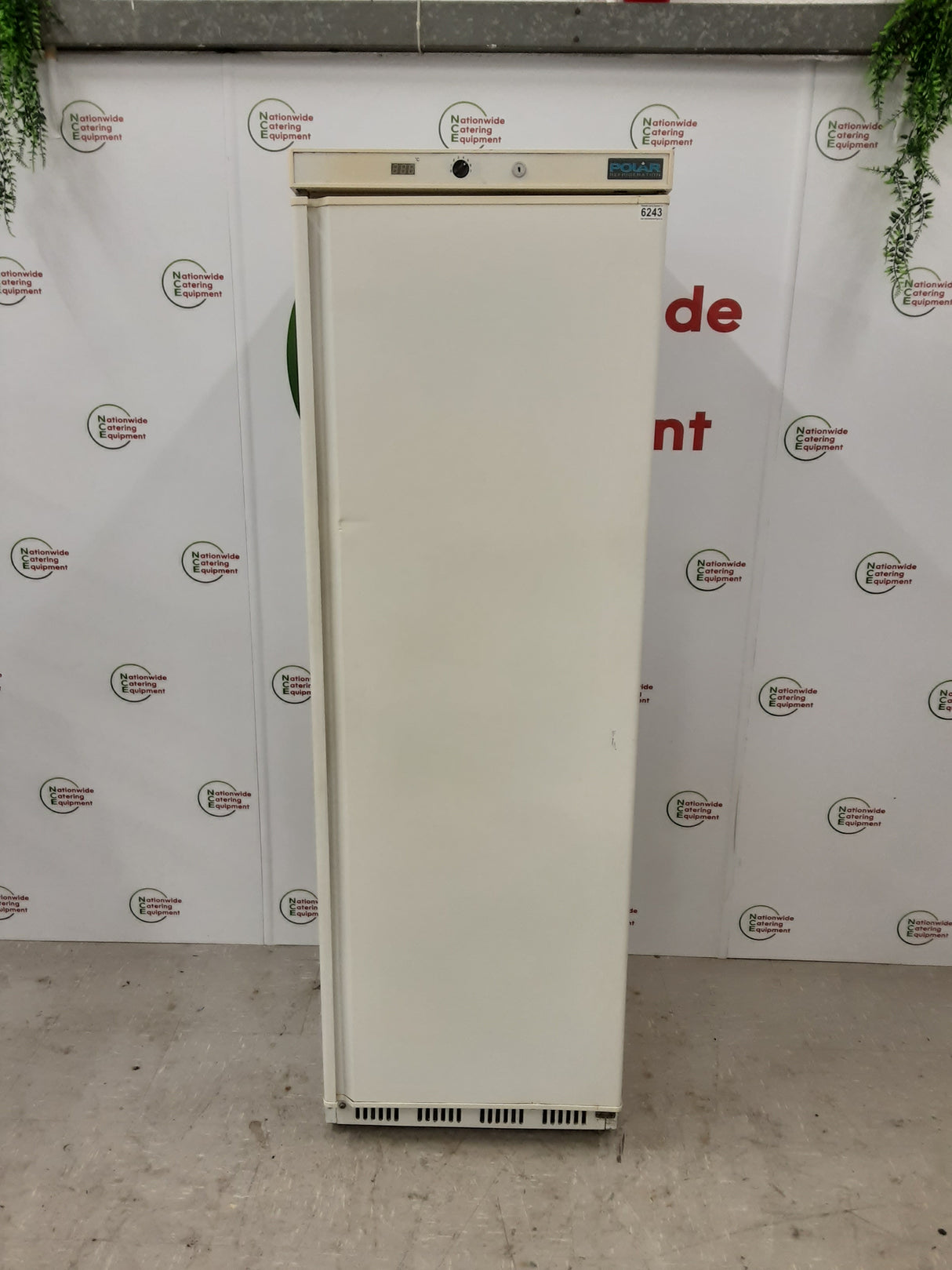 Polar White Single Upright 400L Fridge, Model- CD612 (NCE6243)