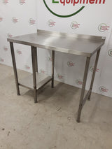 Stainless Steel Table With Appliance Space 100x65cm (NCE6266)