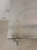 Stainless Steel Table On Wheels With Appliance Space 129x70cm (NCE6298)