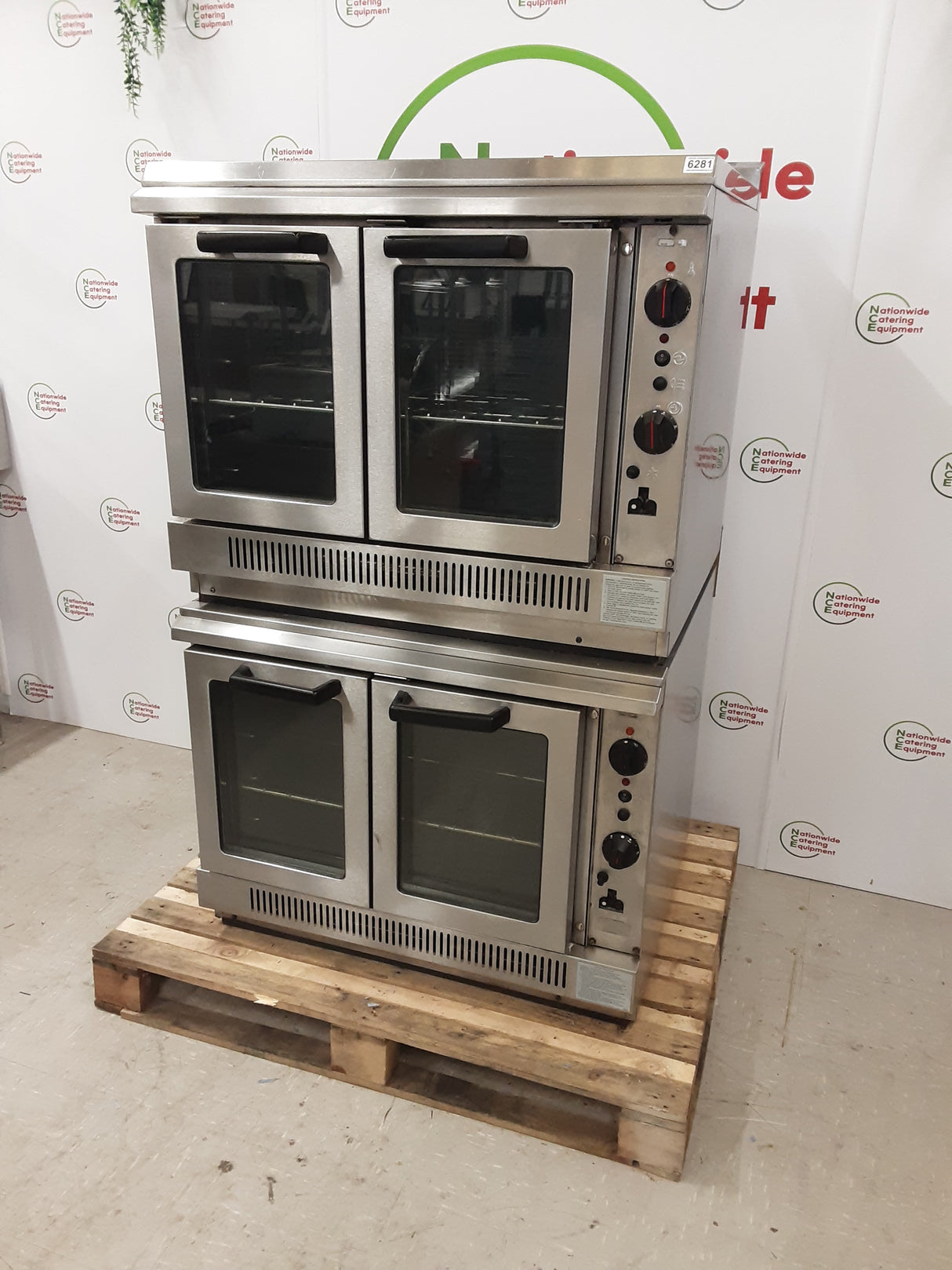 Falcon Dominator Stacked Natural Gas Convection Ovens, Model- G2112/N  (NCE6281)