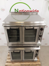 Falcon Dominator Stacked Natural Gas Convection Ovens, Model- G2112/N  (NCE6281)