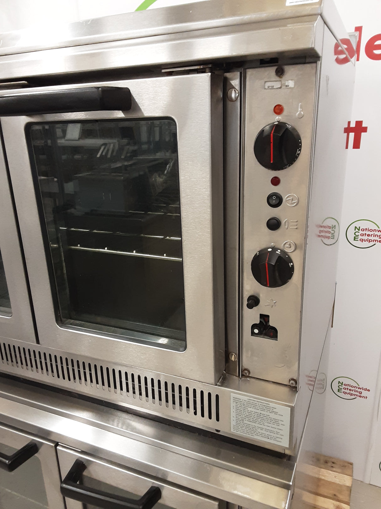 Falcon Dominator Stacked Natural Gas Convection Ovens, Model- G2112/N  (NCE6281)