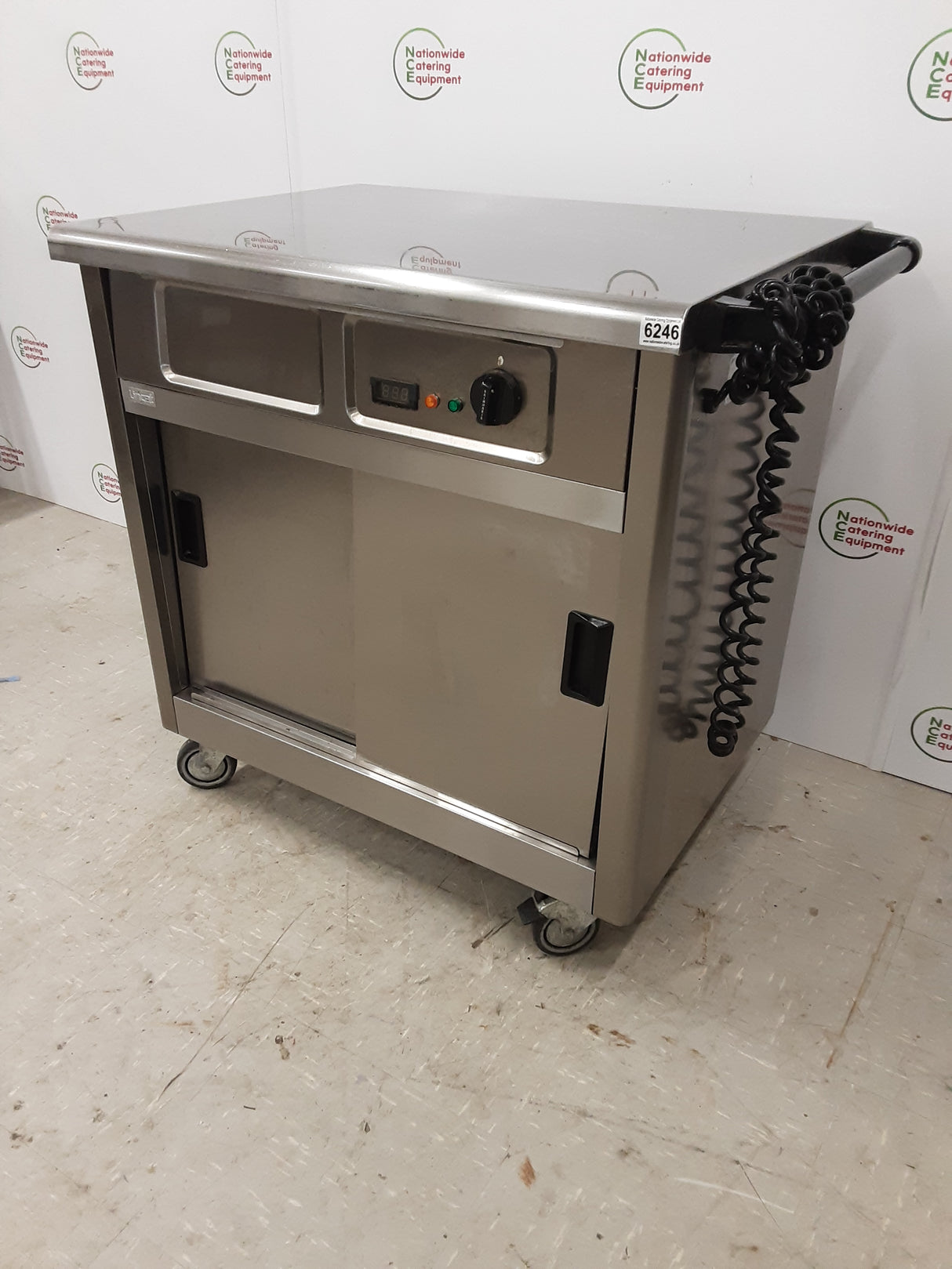 Lincat Mobile Hot Cupboard, 13amp Electric, Model- GM2 (NCE6246)