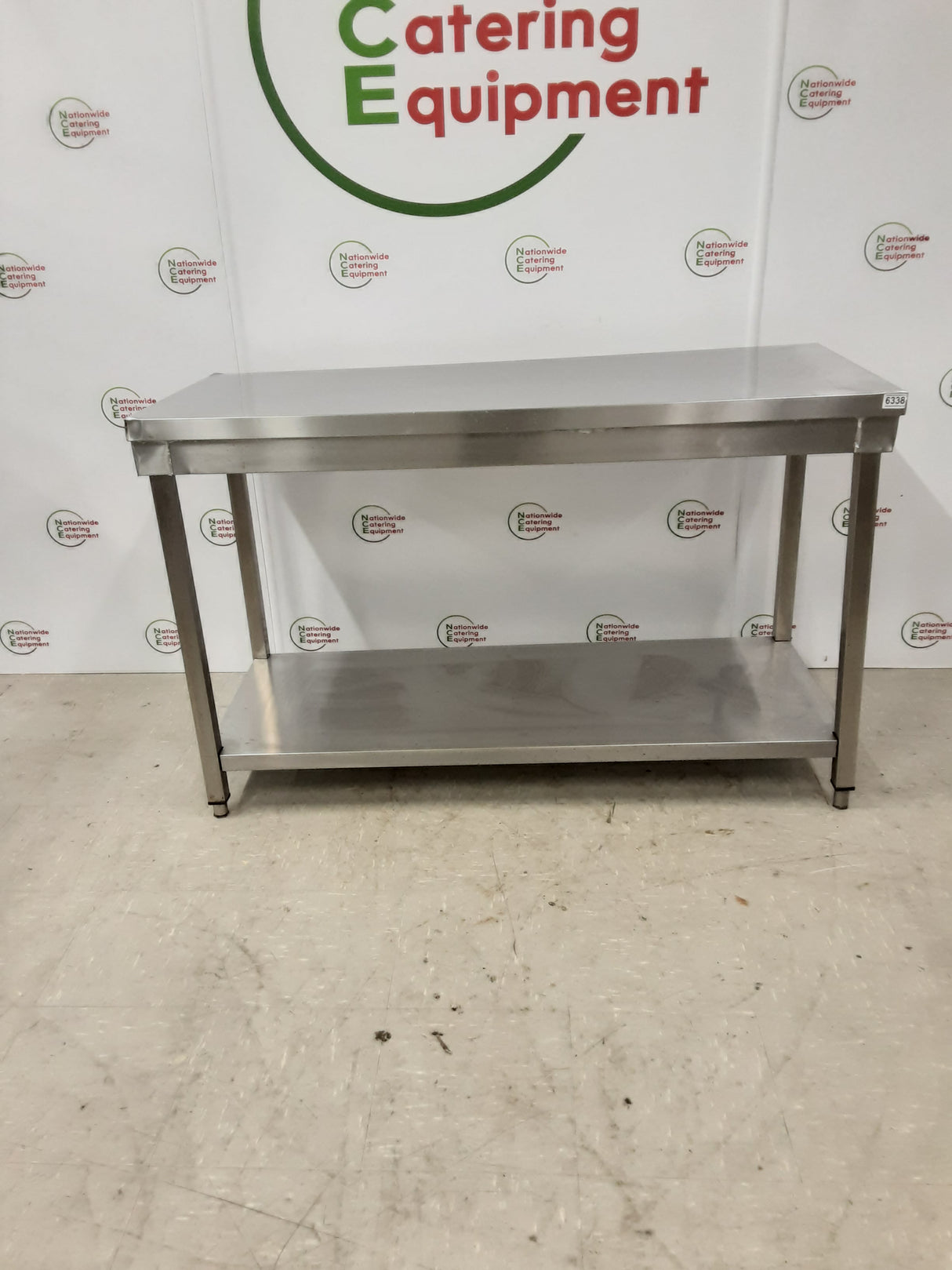 Stainless Steel Table 140x60cm- CLEARANCE (NCE6338)
